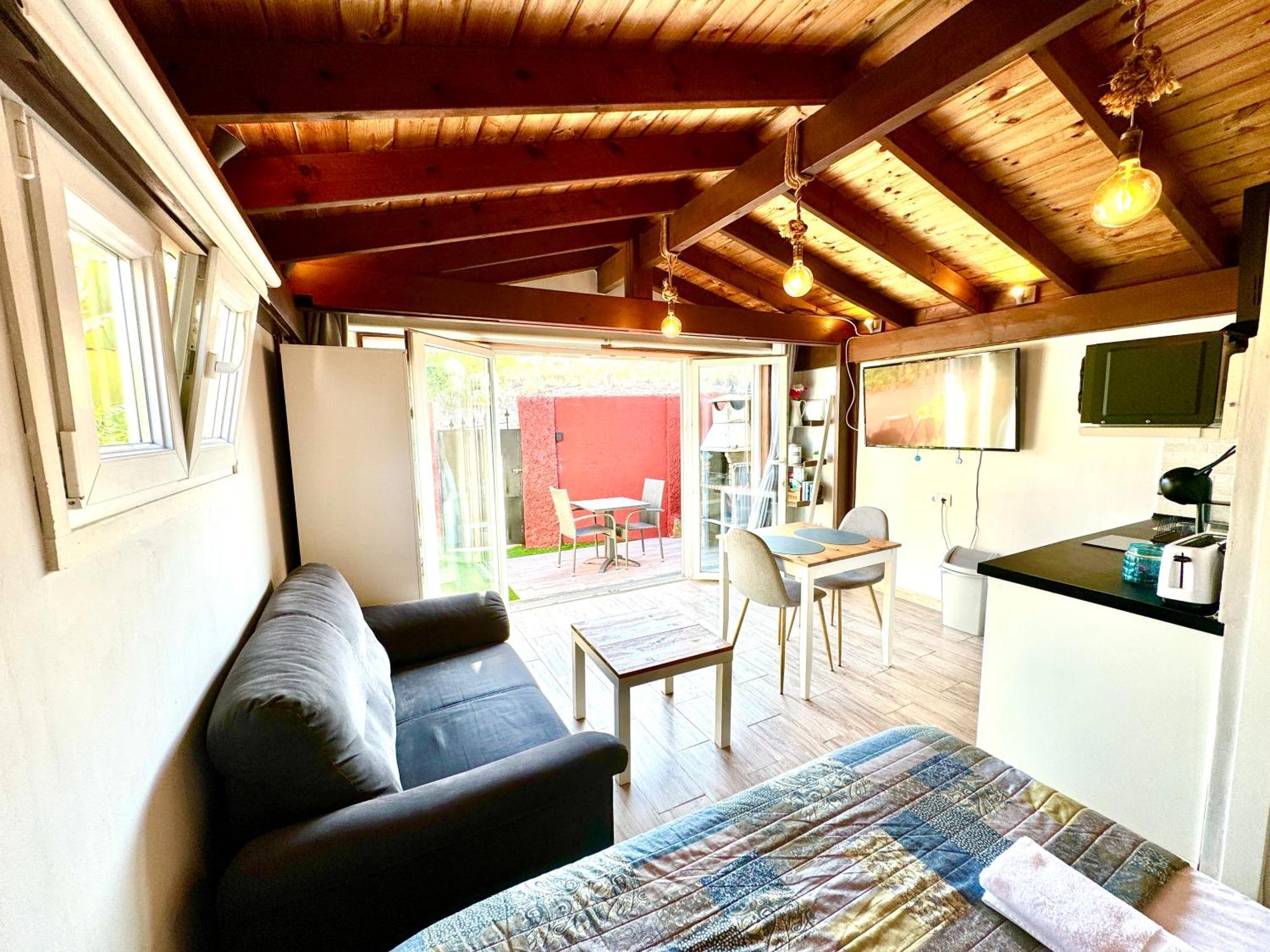 3 Casita-Estudio Con Jardin En La Playa Puerto Marino Eksteriør billede