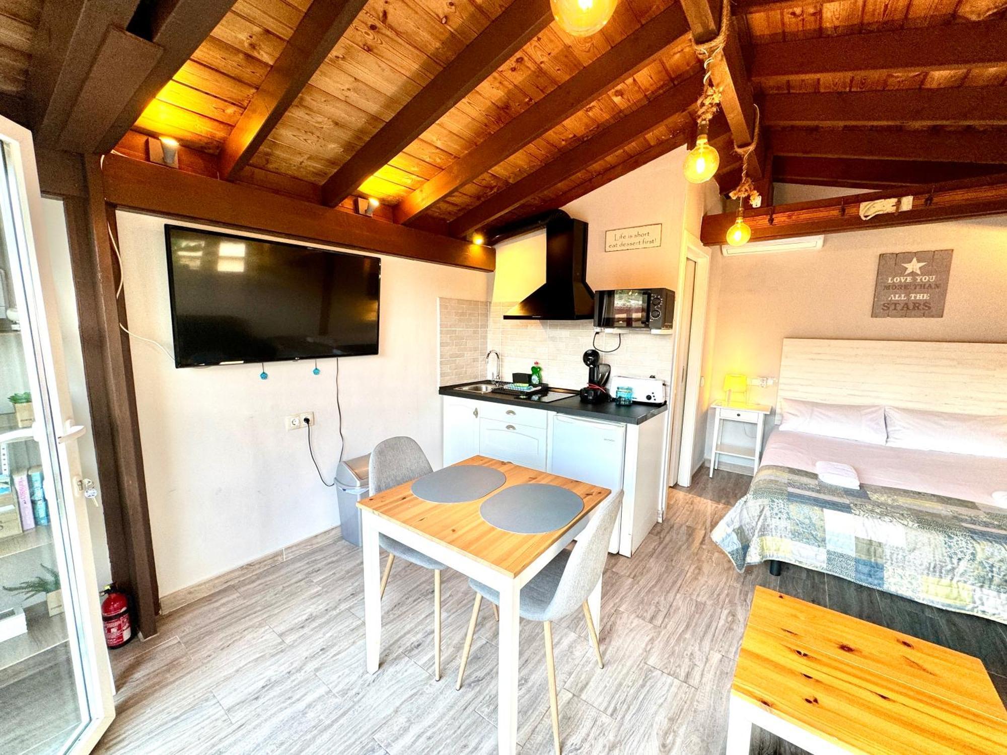 3 Casita-Estudio Con Jardin En La Playa Puerto Marino Eksteriør billede