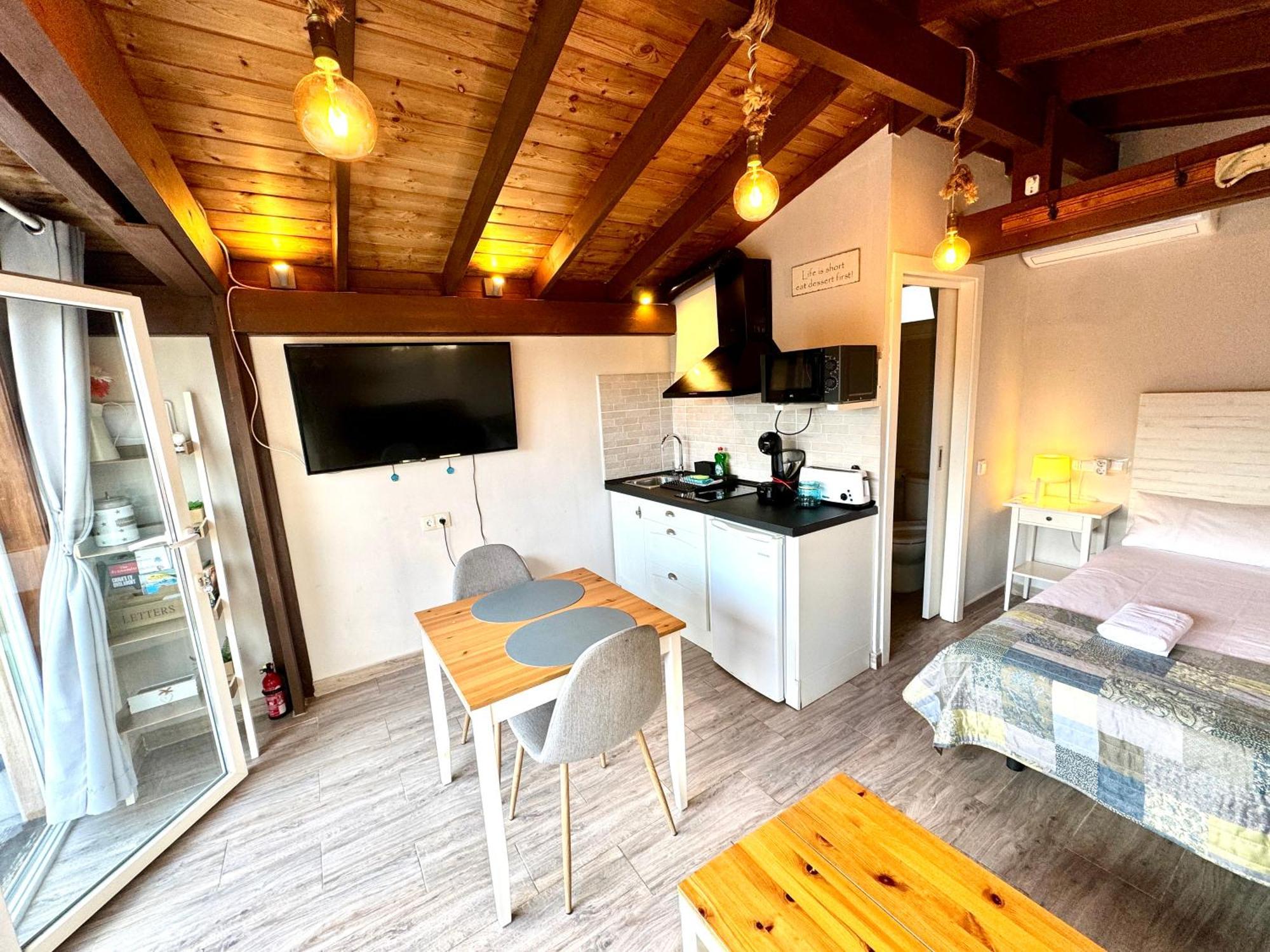3 Casita-Estudio Con Jardin En La Playa Puerto Marino Eksteriør billede